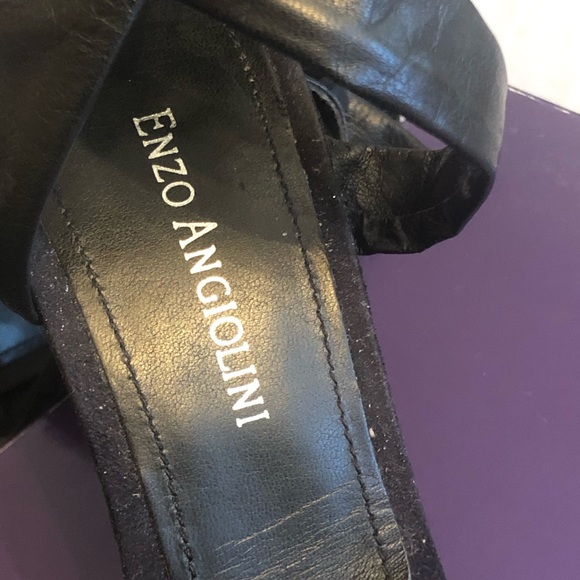 Gorgeous black leather wedge - Picture 4 of 14